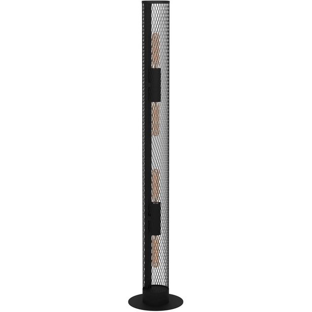Lattiavalaisin Eglo Redcliffe 135,5cm musta