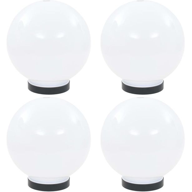 Led-pallovalaisimet 4 kpl 20 cm akryyli_1