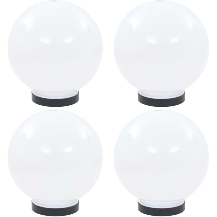 Led-pallovalaisimet 4 kpl 20 cm akryyli_1