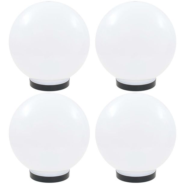 Led-pallovalaisimet 4 kpl 25 cm akryyli_1
