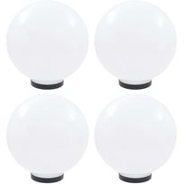 Led-pallovalaisimet 4 kpl 30 cm akryyli