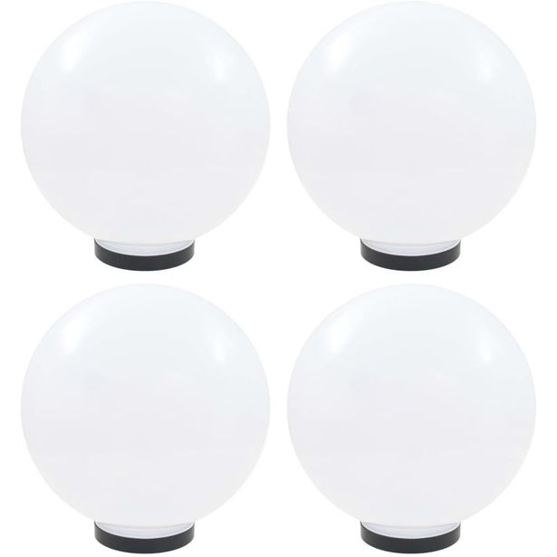 Led-pallovalaisimet 4 kpl 30 cm akryyli_1