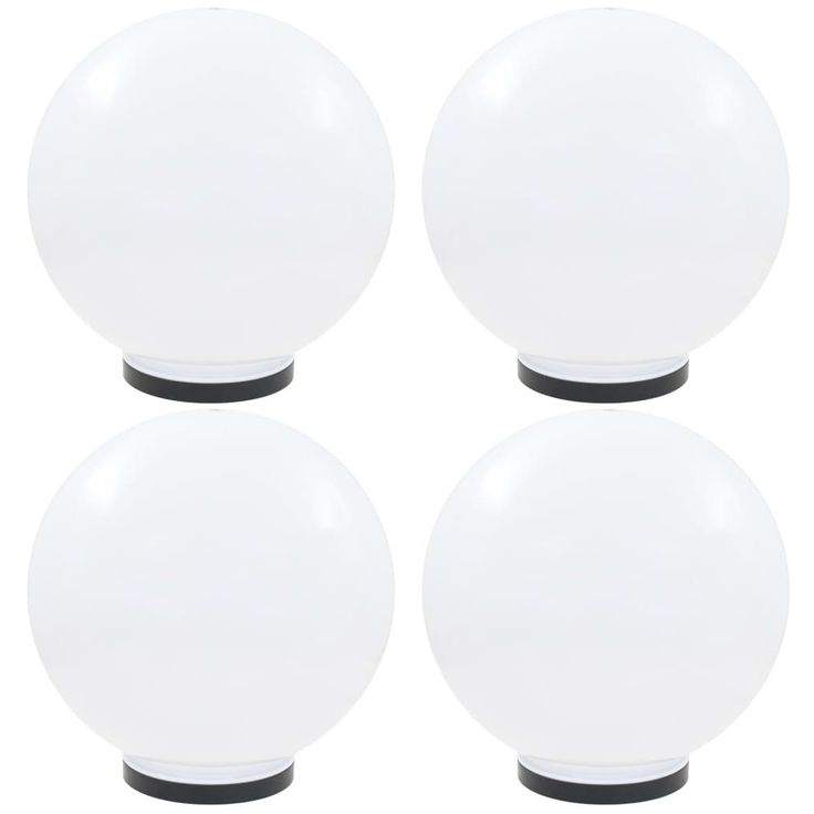 Led-pallovalaisimet 4 kpl 40 cm akryyli_1
