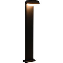 Led-ulkovalo 9w musta soikea