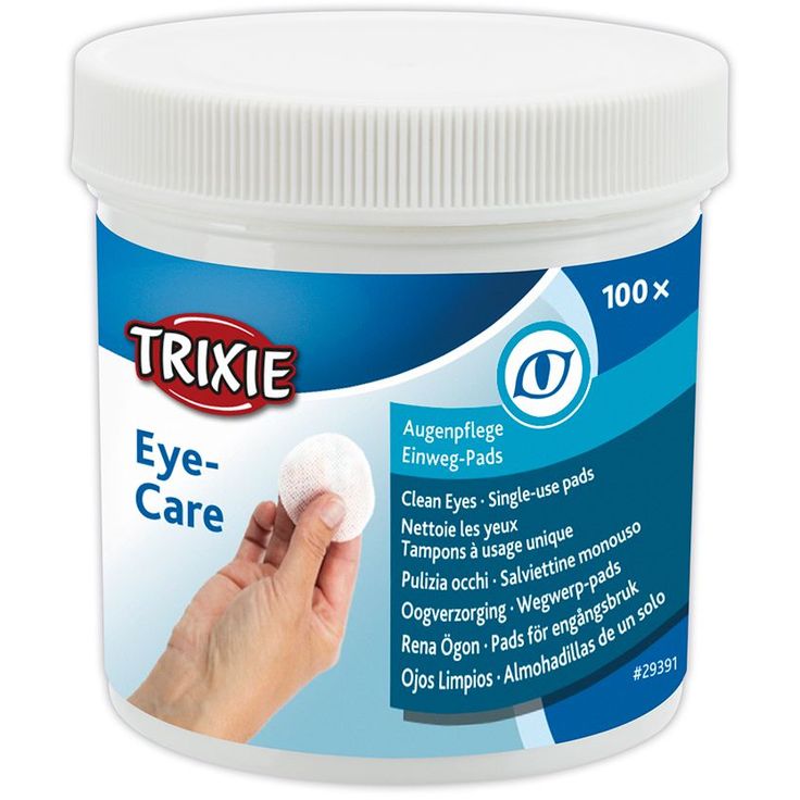 Lemmikin silmienpuhdistuslappu Trixie 100 kpl