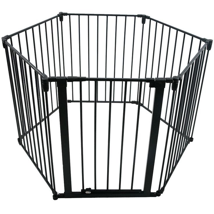 Lemmikkiportti pentukehä Top Safe 2 in 1 musta