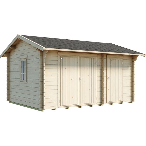 Pihavarasto Luoman Lillevilla 12 Tyrni, 12,3m²