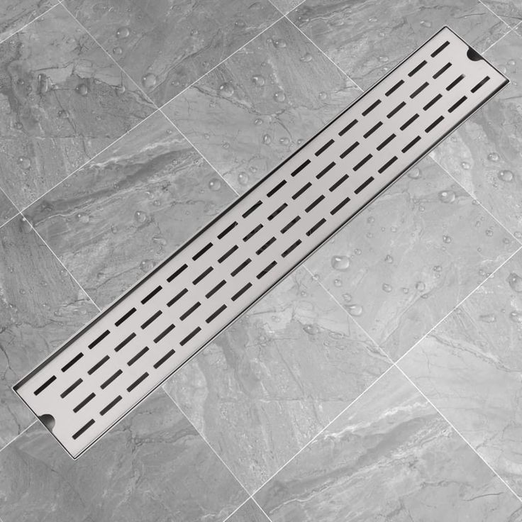 Lineaarinen Suihkukaivo Linja 730x140mm Ruostumaton Teräs