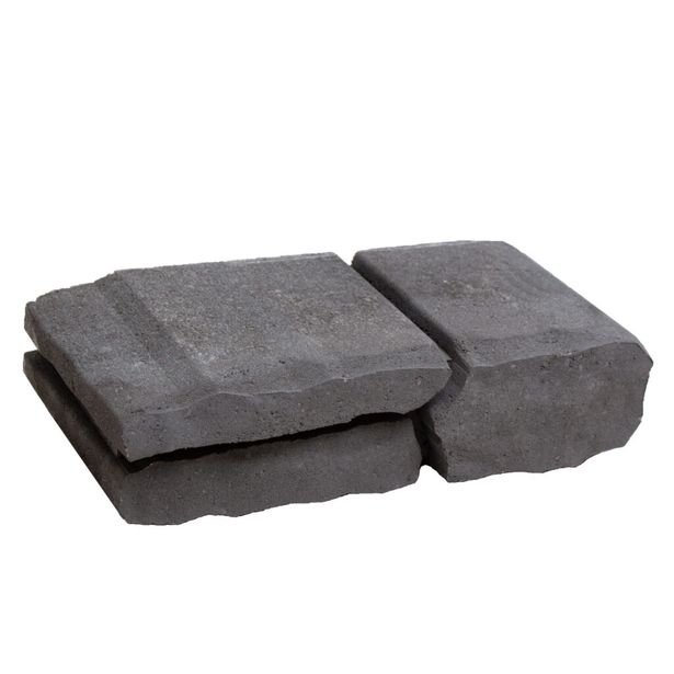 Loimumuurikivi Lakka 360x180x90mm, musta
