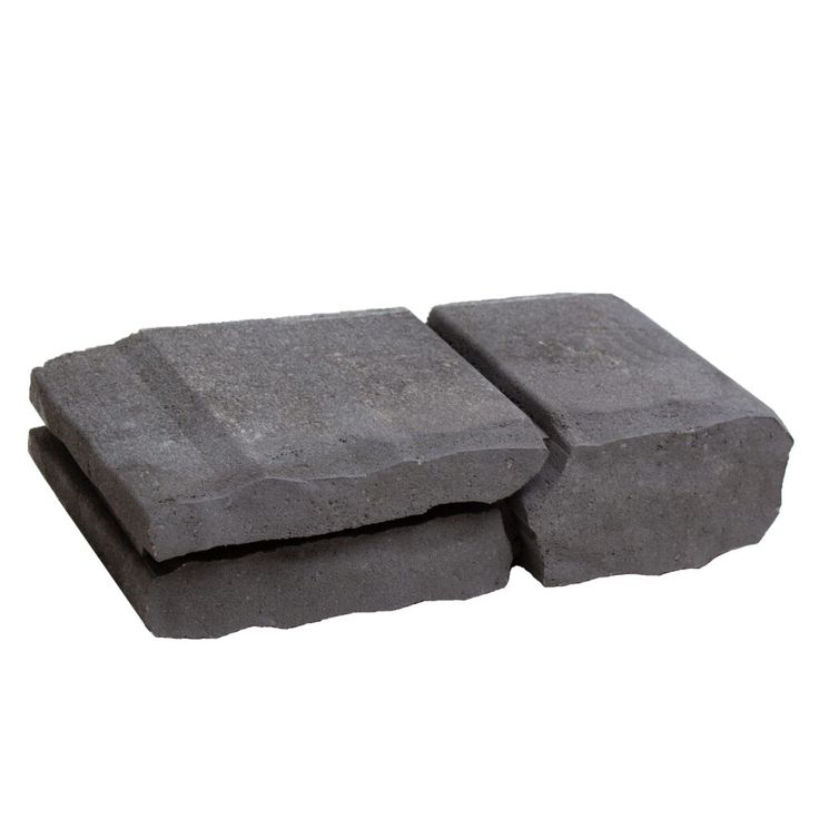 Loimumuurikivi Lakka 360x180x90mm, musta