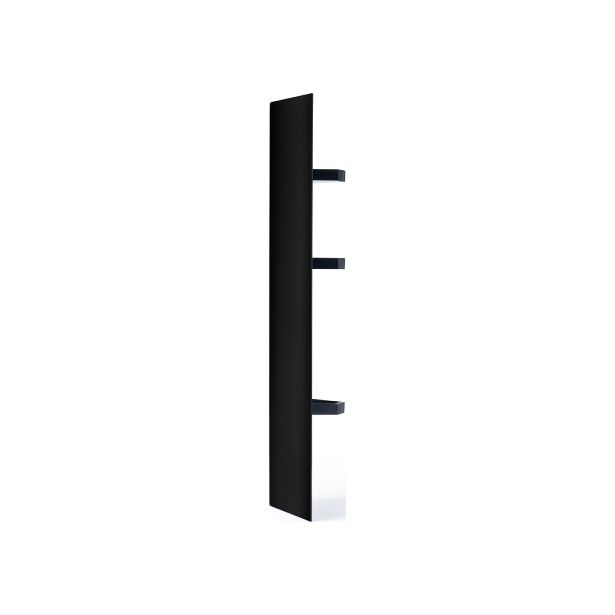 Suihkuhylly Macro Design Hide, musta