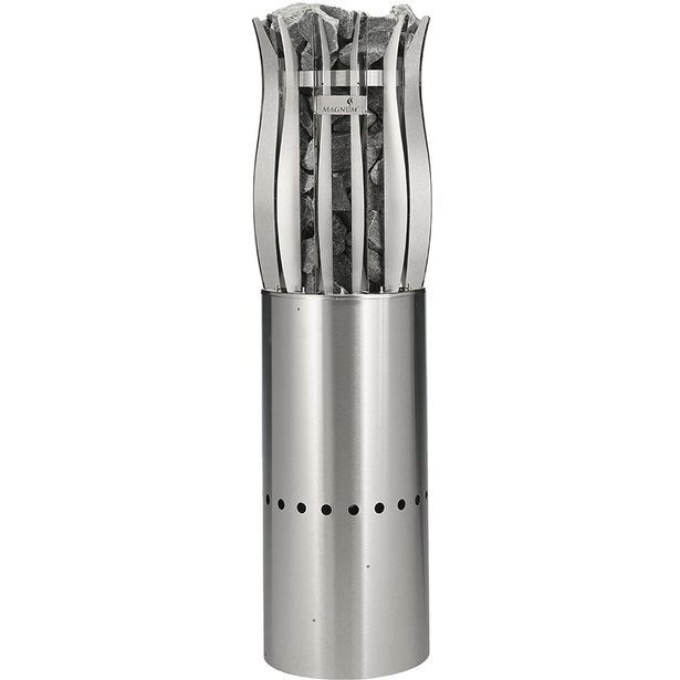 Sähkökiuas Magnum Original Malja, kuituvaloilla, 6.6kW, 5-9m³, erillinen ohjaus