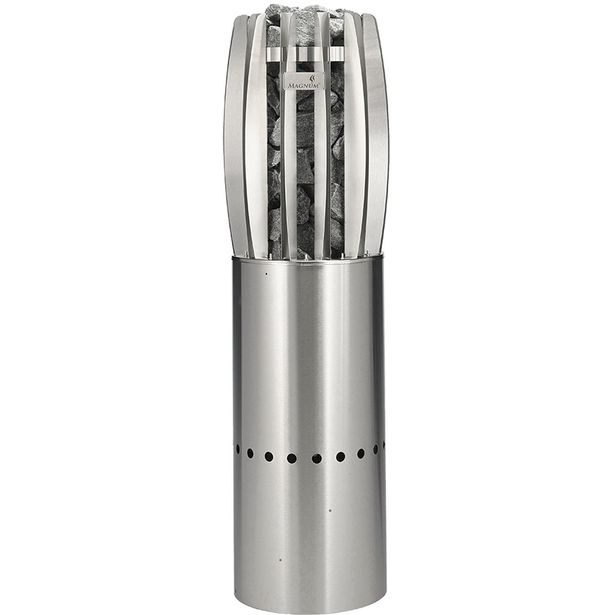 Sähkökiuas Magnum Original Tulppaani, kuituvaloilla, 9kW, 8-15m³, erillinen ohjaus