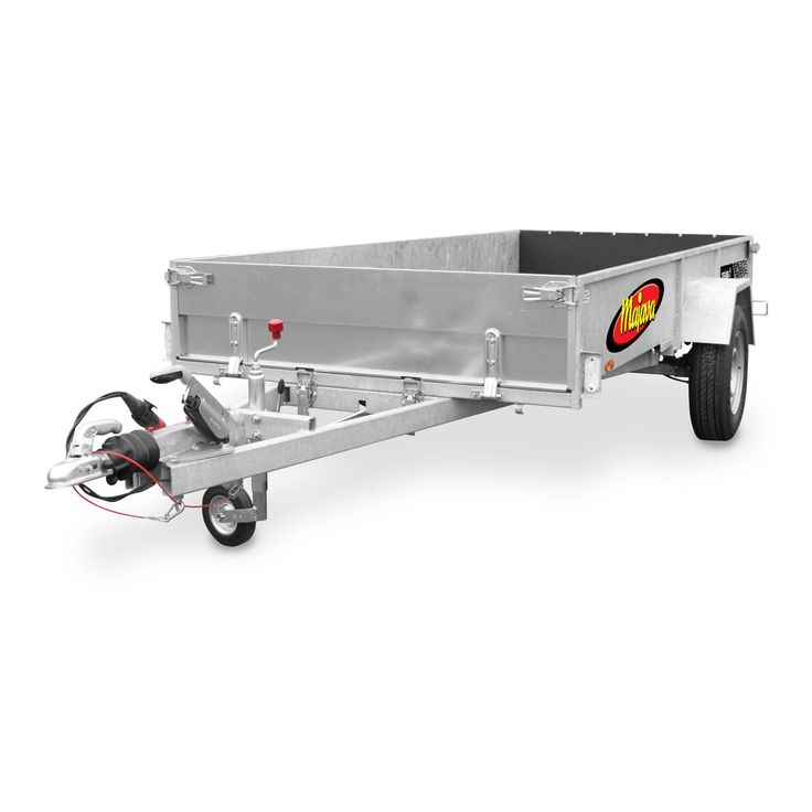 Peräkärry Majava M 5032 J LJ, 1350kg, jarrullinen