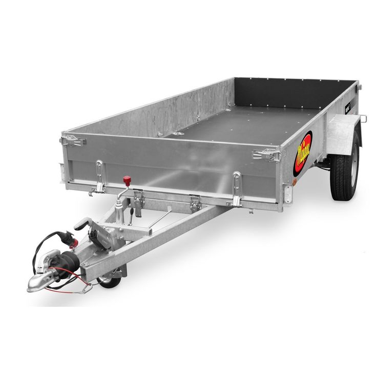 Peräkärry Majava M 5035 J LJ, 1350kg, jarrullinen