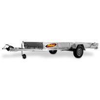 Peräkärry Majava M 8540 J KVJ, 1350 kg, jarrullinen