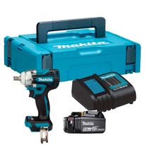 Iskevä akkumutterinväännin Makita LXT DTW301, 330Nm, 18V, 5.0Ah akulla + Makpac 1