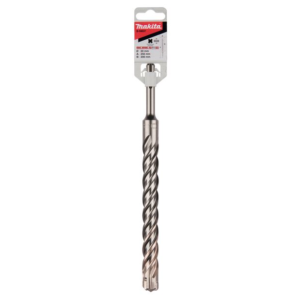 Poranterä Makita Nemesis2 B-58637, SDS-Plus, 20x250mm, 4-leikkuinen