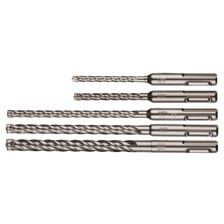 Poranteräsarja Makita Nemesis2 B-58992, SDS-Plus, 4-leikkuinen, 5 osaa