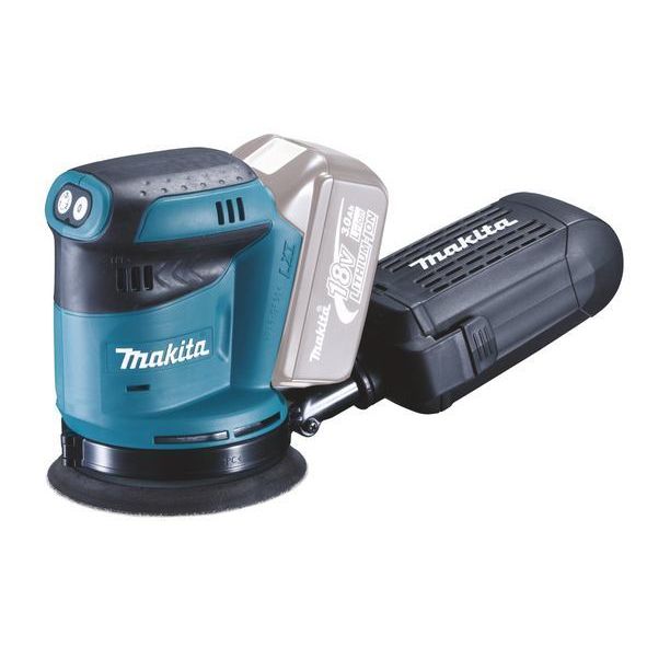Epäkeskohiomakone Makita LXT DBO180Z, Ø125mm, 18V, ilman akkua