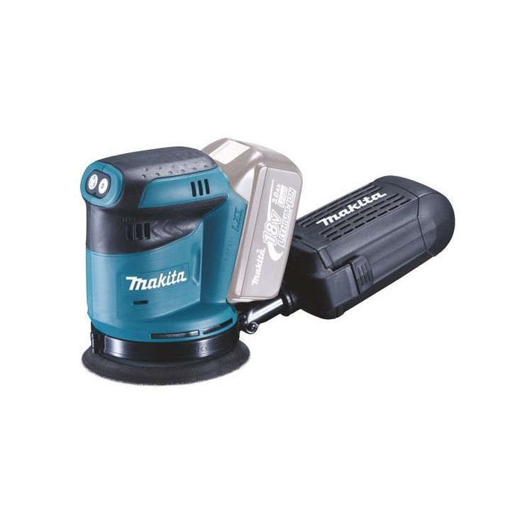 Epäkeskohiomakone Makita LXT DBO180Z, Ø125mm, 18V, ilman akkua