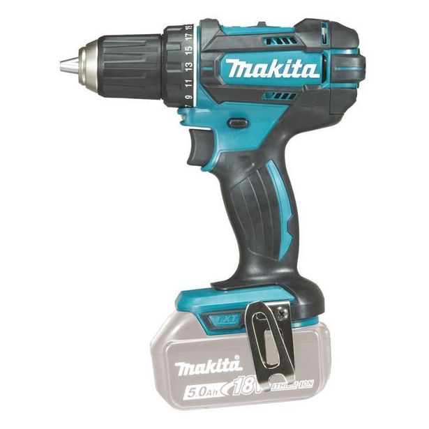Akkuporakone Makita LXT DDF482Z, 62/36Nm, 18V, ilman akkua