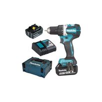 Akkuporakone Makita DDF484RTJ, 54/30Nm, 18V, 2x5.0Ah akuilla + Makpac