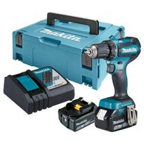 Akkuporakone Makita LXT DDF485RTJ, 50/25Nm, 18V, 2x5.0Ah akuilla + Makpac