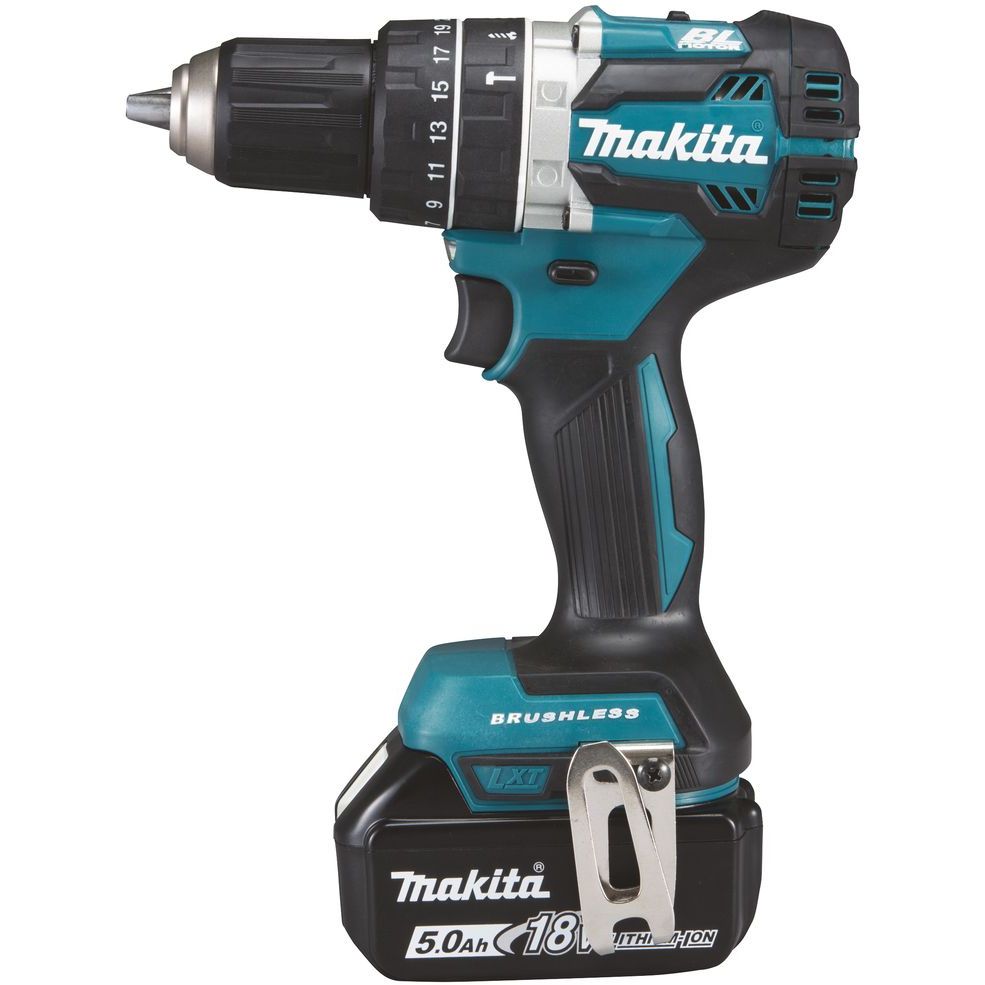 Akkuiskuporakone Makita DHP484RTJ, 54/30Nm, 18V, 2x5.0Ah akuilla + Makpac