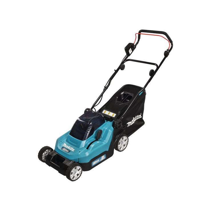 Akkuruohonleikkuri Makita LXT DLM382PM2, 2x18V, 2x4.0Ah akuilla