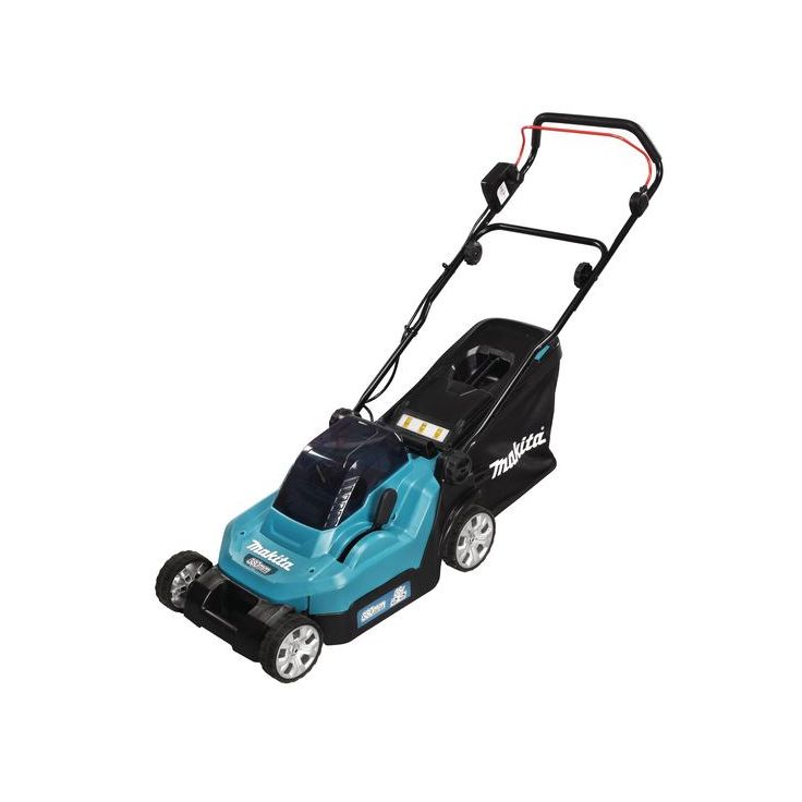 Akkuruohonleikkuri Makita LXT DLM382ZA, 560m², 2x18V, ilman akkua