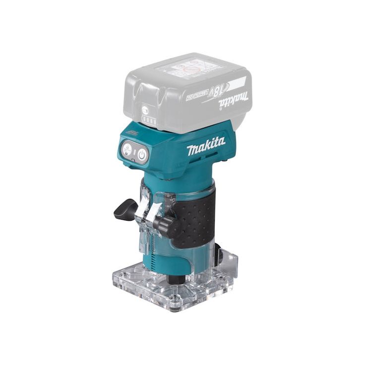 Käsijyrsin Makita LXT DRT50Z, 18V, ilman akkua