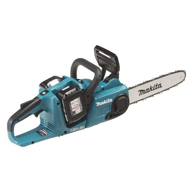 Akkuketjusaha Makita LXT DUC303PT2, 2x18V, 2x5.0Ah akuilla