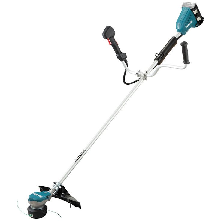 Akkutrimmeri Makita DUR368APT2 2x18V 2x5.0Ah akuilla