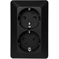 Pistorasia Malmbergs Delta 2-osainen 16 A IP20 pinta