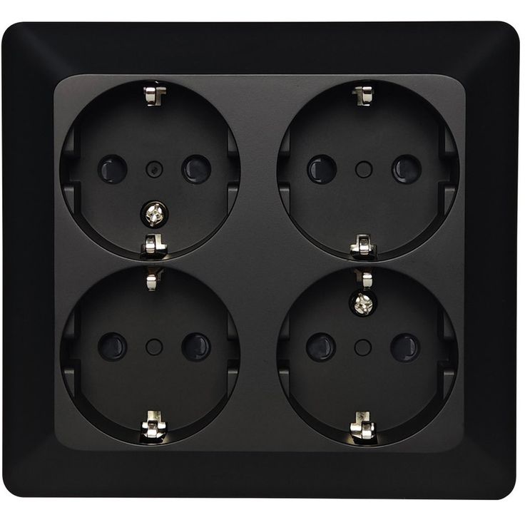 Pistorasia Malmbergs Delta 4-osainen 16 A IP20 pinta