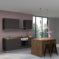 Valmiskeittiö Mimo Furniture Angelica, leveys 225cm, vasen