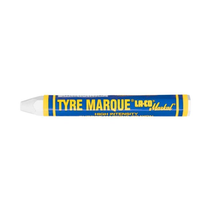 Maalikynä Markal Tyre Marque, valkoinen, 12.7mm, valkoinen