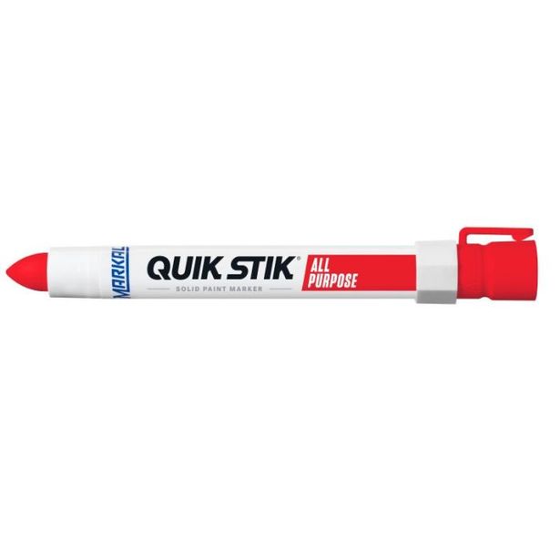 Maalimerkintäkynä Markal Quik Stik, 17mm, punainen