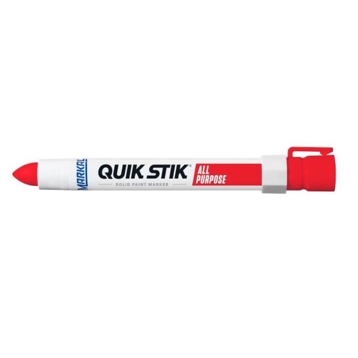Maalimerkintäkynä Markal Quik Stik, 17mm, punainen