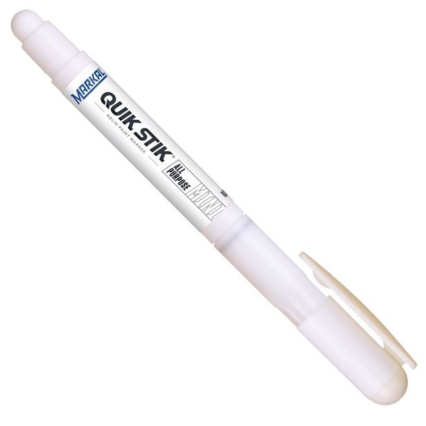 Maalimerkintäkynä Markal Quik Stik Paintstik Mini 6mm valkoinen