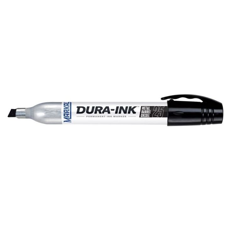 Huopakynä Markal Dura-Ink 25, viistokärki 3mm, musta