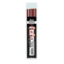 Merkintäkynän varalyijyt Markal Trades-Marker Dry, 2, 8mm, 6 kpl, punainen