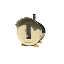 Tynnyrisauna Tene Masku 4.6m²