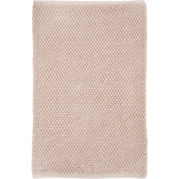 Kylpyhuoneen matto Olivia 70x110cm, roosa