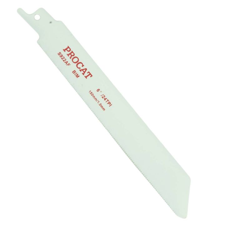 Puukkosahanterä Procat S922AF, 150mm/24tpi, metallille 3kpl/pkt