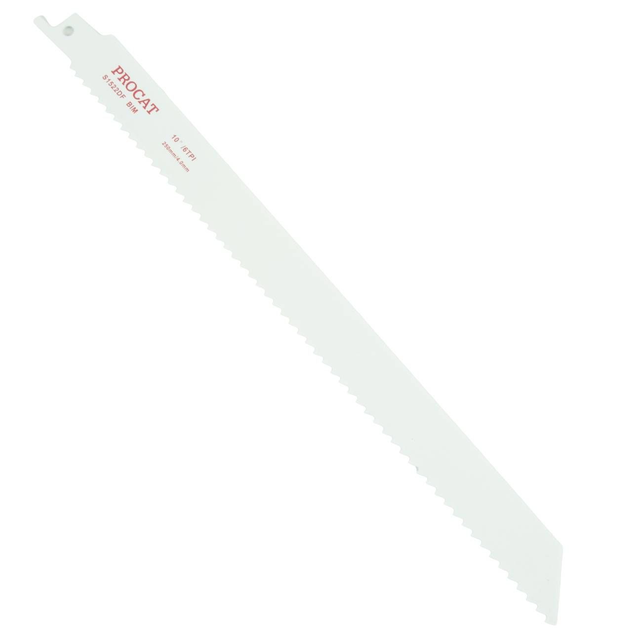 Puukkosahanterä Procat S1522AF, 250mm/24tpi, metallille 3kpl/pkt