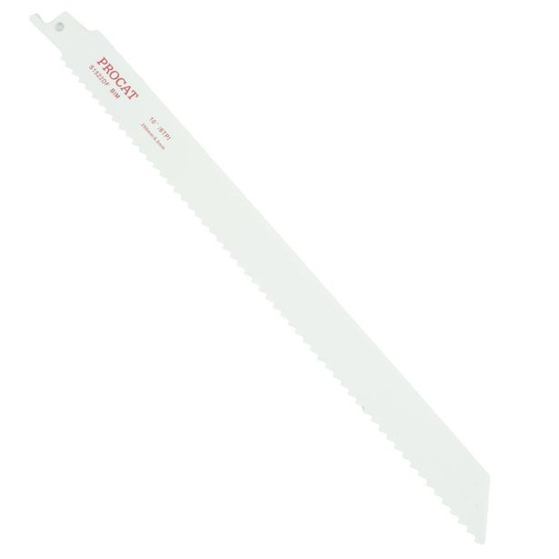 Puukkosahanterä Procat S1522DF, 250mm/6tpi, puulle 3kpl/pkt