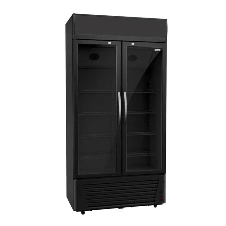 Vitriinijääkaappi Frigelux MAXIMA65N, 565 l, musta