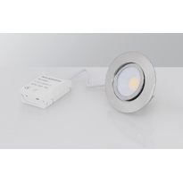 LED-alasvalo Malmbergs MD-230 5W, IP44, kromi